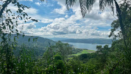View of Lake Arenal from Rancho Margot.